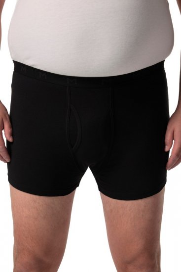 Men+ 678 Boxers bellyfit FLEXLASTIC® Noir lot de 2 - Sous-vêtements & bain - Sous-vêtements Grande Taille