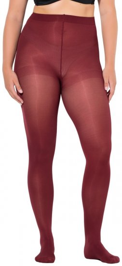 Ulla Popken 837870 Collant 100 den Bordeaux - Collants & chaussettes - 