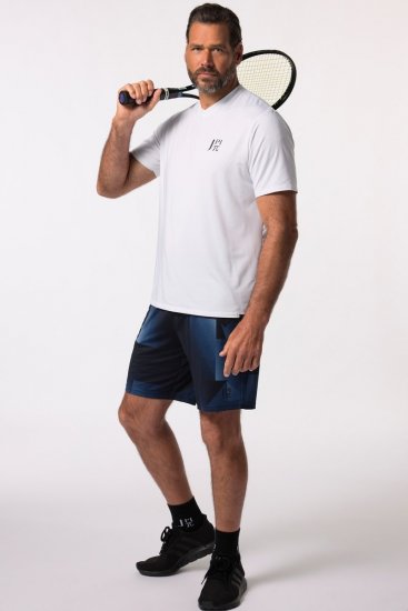 JP1880 FLEXNAMIC® GeoMotion Tennis Shorts Dark Blue - Sport & outdoor - Vêtements de sport grande taille 