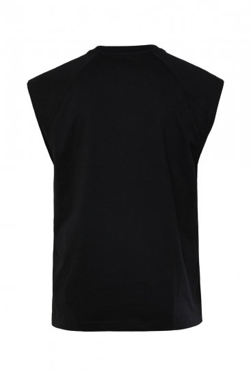 JP1880 AC/DC Classic Logo Band Tank Top Black - T-shirts - T-shirts Homme Grande Taille
