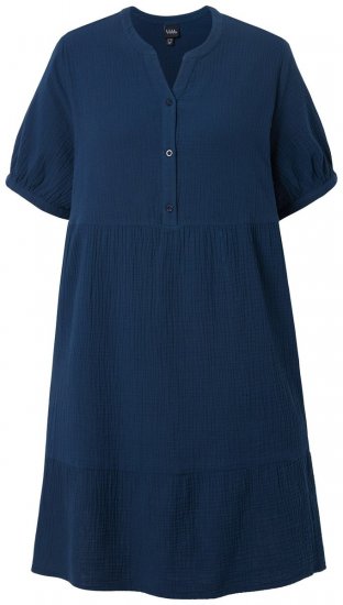 Ulla Popken 838567 Robe à manches courtes Multicolore - Robes midi - Robes midi grande taille