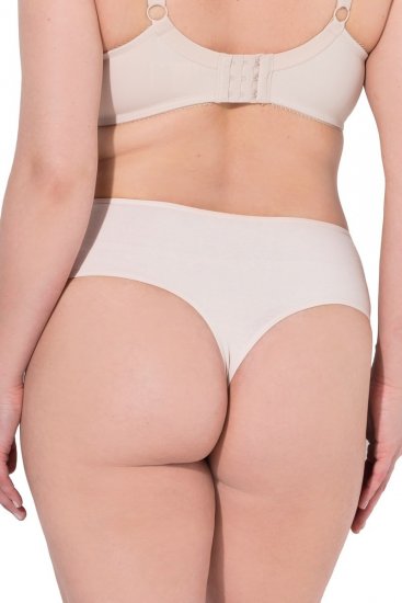 Ulla Popken 838637 Strings lot de 3 Beige - Culottes - 