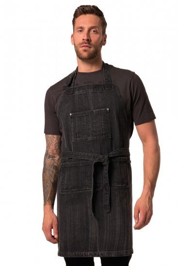 JP1880 838644 Tablier de barbecue Noir - Tabliers - 