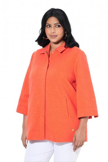 Ulla Popken 838658 Veste Corail - Vestes - Vestes femme grande taille