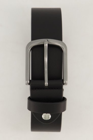 JP1880 839374 Ceinture aspect cuir à boucle métallique Noir - Accessoires - Accessoires pour homme