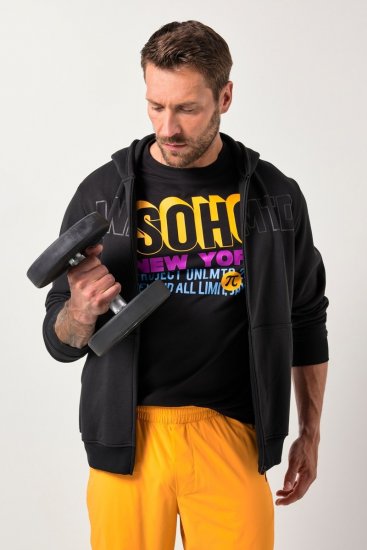 JAY-PI Tracksuit Hoodie Black - Sport & outdoor - Vêtements de sport grande taille 