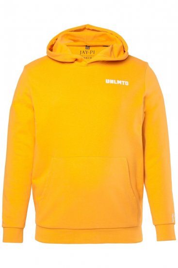 JAY-PI Hoodie UNLMTD Orange - Sweatshirts & hoodies - Sweatshirts/Hoodies grande taille homme