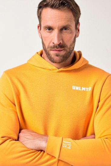 JAY-PI Hoodie UNLMTD Orange - Sweatshirts & hoodies - Sweatshirts/Hoodies grande taille homme