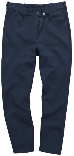 JP1880 New York Flexnamic Pantalon en jersey à cinq poches Bleu marine - Costumes - Costumes grandes tailles 