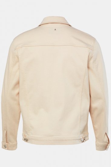 JP1880 839551 Veste en jean en coton biologique Beige clair - Vestes - Vestes Homme Grandes Tailles