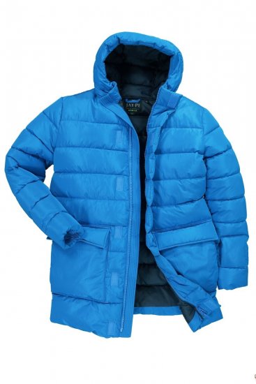 Jay-Pi 839707 Extra chaude parka Bleu moyen - Vestes - Vestes Homme Grandes Tailles
