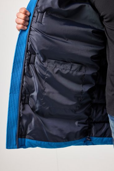 Jay-Pi 839707 Extra chaude parka Bleu moyen - Vestes - Vestes Homme Grandes Tailles