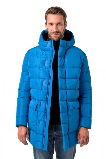 Jay-Pi 839707 Extra chaude parka Bleu moyen - Vestes - Vestes Homme Grandes Tailles