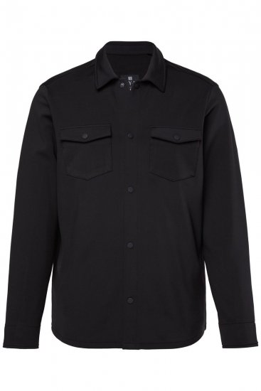 JAY-PI FLEXNAMIC® Sweat-Overshirt Black - Vestes - Vestes Homme Grandes Tailles