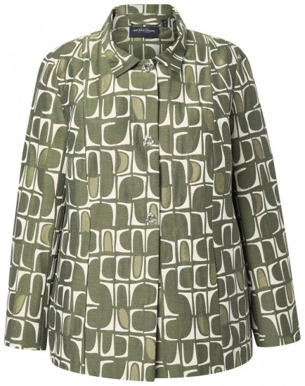 Ulla Popken 839781 Veste Gris - Vestes - Vestes femme grande taille