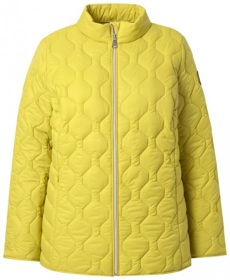 Ulla Popken 840050 Veste matelassée Bleu clair - Vestes - Vestes femme grande taille