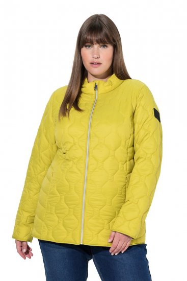 Ulla Popken 840050 Veste matelassée Bleu clair - Vestes - Vestes femme grande taille