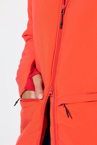 Ulla Popken 840138 Veste technique Corail - Vestes - Vestes femme grande taille