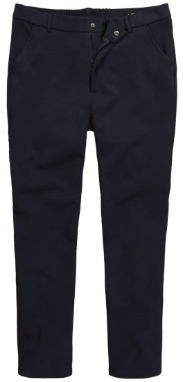 Men+ 207 Bilbao Flexlastic Chino en jersey Bleu marine - Costumes - Costumes grandes tailles 