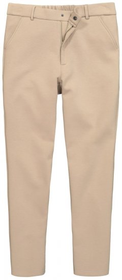 Men+ 207 Bilbao Flexlastic Chino en jersey Sable - Costumes - Costumes grandes tailles 