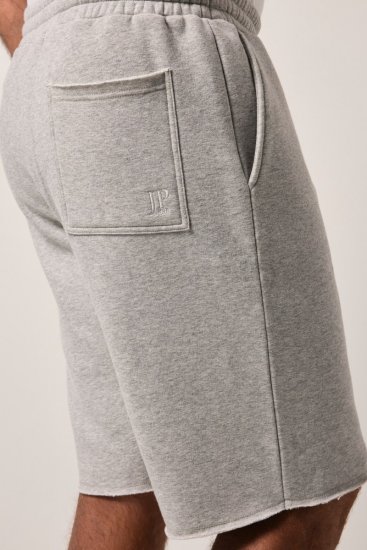 JP1880 Bermuda Sweatshorts Relaxed Fit Grey - Pantalons/shorts de survêtement - Survêtement/jogging grandes tailles