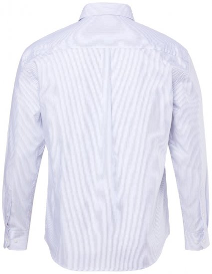 JP1880 Business Shirt Long Sleeve Striped Snow White - Chemises - Chemises Grandes Tailles Hommes