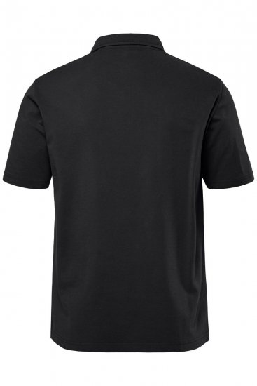 JP1880 Polo Shirt Pique Vintage Black - Polos - Polos homme grande taille