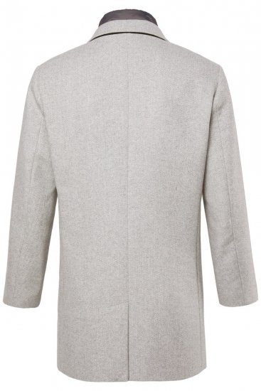 JP1880 841583 Manteau en laine à doublure amovible Gris - Vestes - Vestes Homme Grandes Tailles