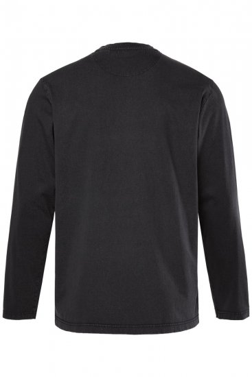 Men+ 612 T-shirt manches longues Denim Brand Company Noir - T-shirts - T-shirts Homme Grande Taille