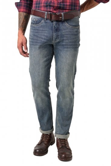 JP1880 FLEXNAMIC Modern Straight Fit Jeans Vintage Denim - Jeans et pantalons - Jeans et Pantalons grande taille 