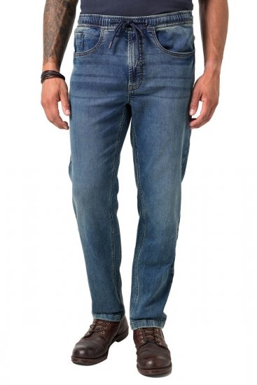 JP1880 FLEXNAMIC Straight Fit Jeans with Stretch Waist - Jeans et pantalons - Jeans et Pantalons grande taille 