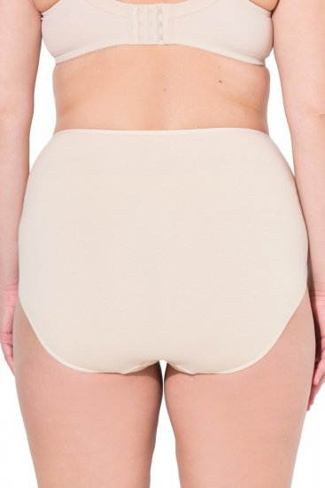 Ulla Popken 842435 Culottes taille haute lot de 3 Beige - Culottes - 