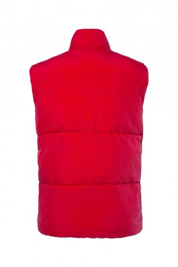 STHUGE 842684 Gilet matelassé Rouge - Vestes - Vestes Homme Grandes Tailles