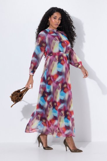 Ulla Popken 842719 Robe de soirée Noir - Robes de soirée - Robes de soirée grande taille
