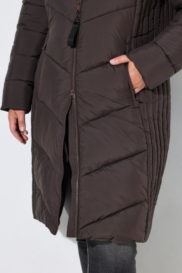Ulla Popken 842877 Veste technique Vert foncé - Vestes - Vestes femme grande taille