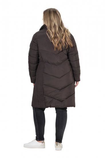 Ulla Popken 842877 Veste technique Vert foncé - Vestes - Vestes femme grande taille