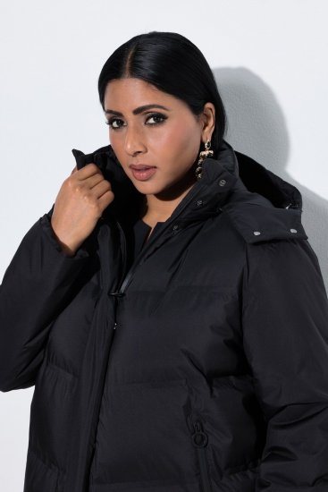 Ulla Popken SYMPATEX Triple Function Coat Black - Manteaux - Manteaux femme grande taille