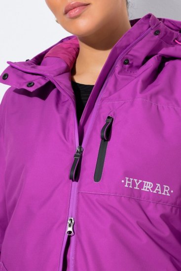 Ulla Popken 843542 Manteau technique Lilas - Manteaux - Manteaux femme grande taille