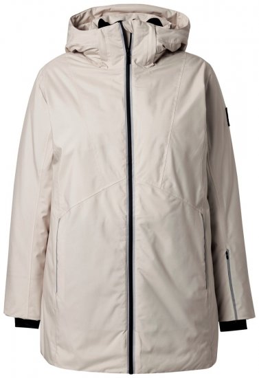 Ulla Popken 844034 Veste technique Champagne - Vestes - Vestes femme grande taille