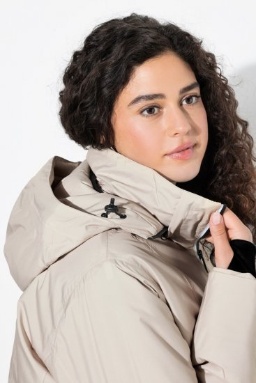 Ulla Popken 844034 Veste technique Champagne - Vestes - Vestes femme grande taille
