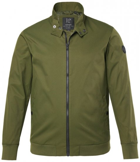 JP1880 844652 Blouson bomber à boutons-pression Kaki - Vestes - Vestes Homme Grandes Tailles