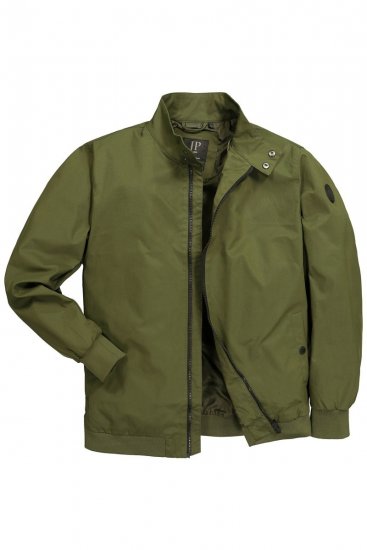 JP1880 844652 Blouson bomber à boutons-pression Kaki - Vestes - Vestes Homme Grandes Tailles