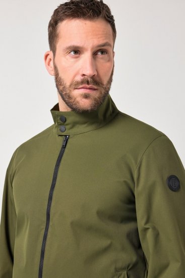 JP1880 844652 Blouson bomber à boutons-pression Kaki - Vestes - Vestes Homme Grandes Tailles