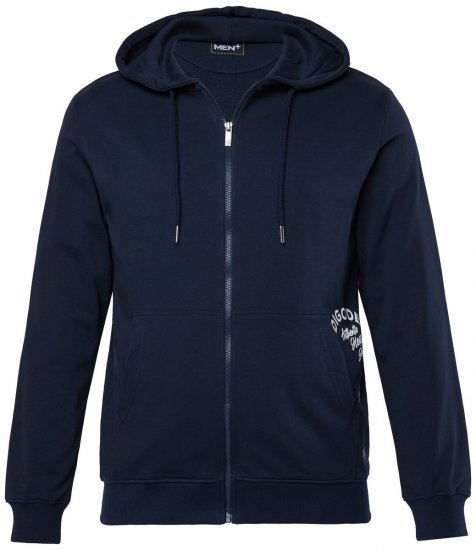 Men+ 957 Veste sweat à capuche Bleu marine - Sweatshirts & hoodies - Sweatshirts/Hoodies grande taille homme