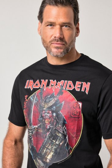 JP1880 845106 Iron Maiden Senjutsu T-shirt Noir - T-shirts de groupes - T-shirts de groupes grande taille
