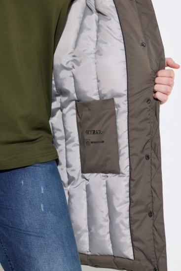 Ulla Popken 845111 Parka Vert foncé - Manteaux - Manteaux femme grande taille