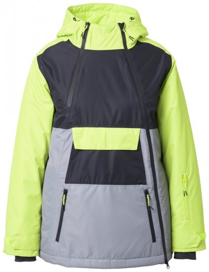 Ulla Popken 845115 Manteau technique Gris - Manteaux - Manteaux femme grande taille