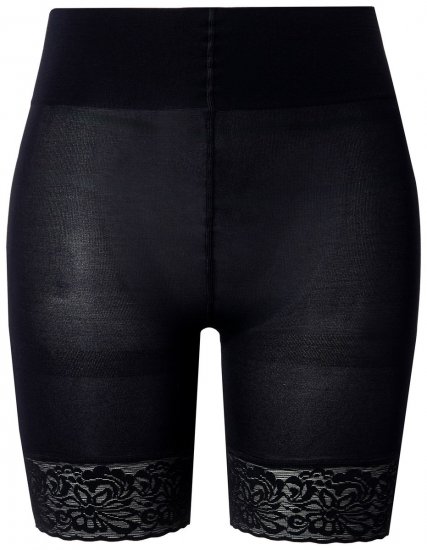 Ulla Popken 845319 Panty anti-frottement en dentelle Noir - Panties anti-frottement - 