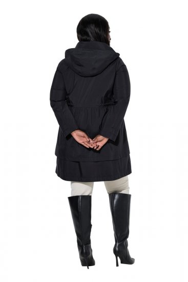 Ulla Popken SYMPATEX Triple Function Jacket Black - Vestes - Vestes femme grande taille