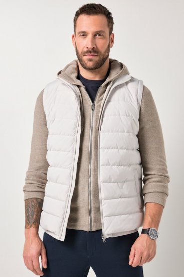 JP1880 846034 Gilet outdoor Beige gris - Vestes - Vestes Homme Grandes Tailles